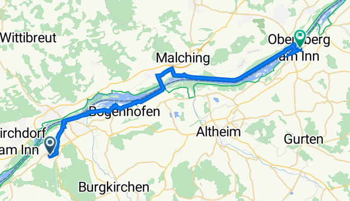 Wertheimerplatz 6a, Ranshofen nach Obernberg/Inn Gemeindeamt, Obernberg am Inn