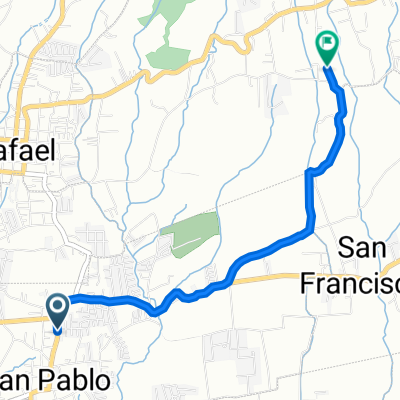 Calle Central, San José a Calle Cipresal, San Isidro