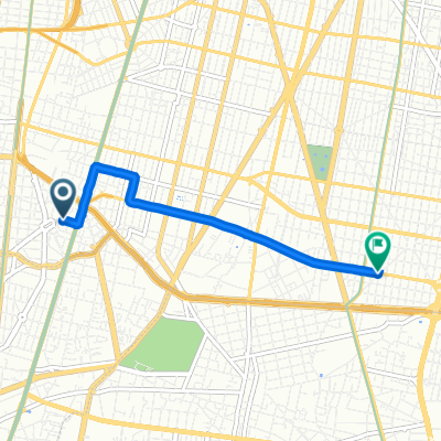 De Cerrada Perpetua 37, Ciudad de México a Eje Vial Eje 8 Sur (Avenida Popocatépetl) 132, Ciudad de México