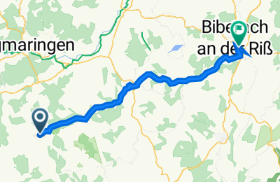 Route in der Bikemap App öffnen