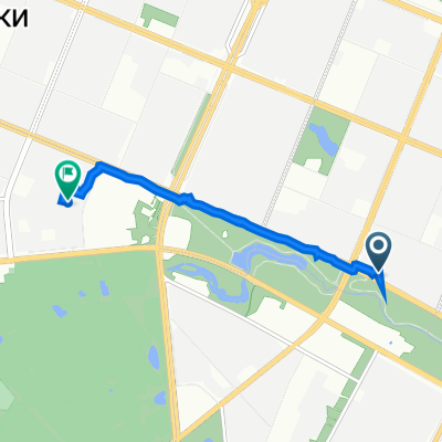 От проспект Луначарского 94 корпус 2, Санкт-Петербург до улица Сантьяго-де-Куба 6к4, Санкт-Петербург