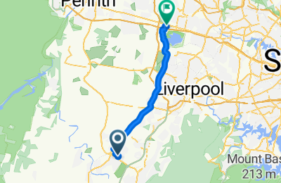 Route in der Bikemap App öffnen