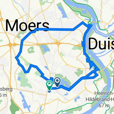 Am Lohkamp 1, Duisburg nach Am Geistfeld 60, Duisburg