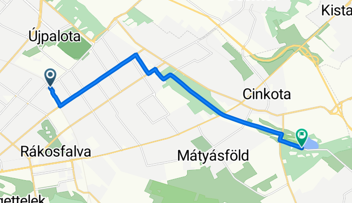 Szederkény utca 7., Budapest to Naplás utca, Budapest