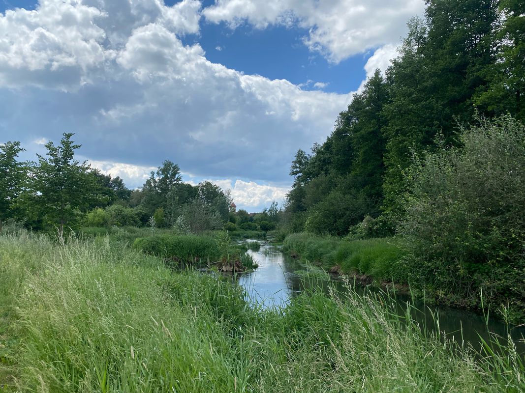 1. Teil von Ehenfeld Freihung Vilseck mit Auenpark nach Kreuzberg