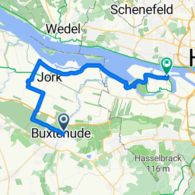 Buxtehude - Borstel - Finkenwerder