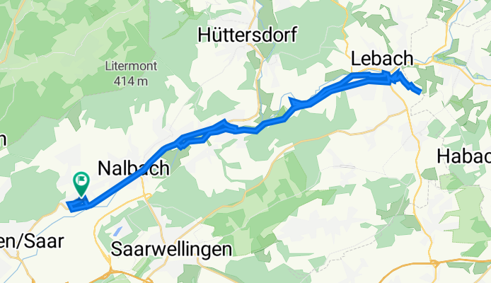 Sulzbachweg 5, Dillingen/Saar nach Sulzbachweg 5, Dillingen/Saar