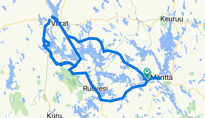 Keskuskatu 5, Mänttä-Vilppula to Virtaintie 14, Mänttä-Vilppula