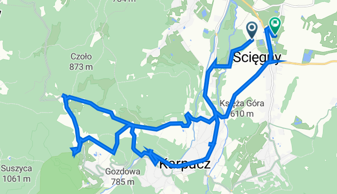 Kwiatowa 22, Podgórzyn do Ścięgny 47A, Podgórzyn