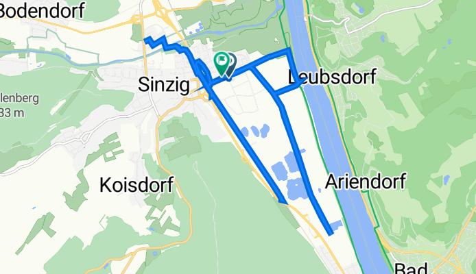 Mosaikweg 2, Sinzig nach Rheinallee 32, Sinzig