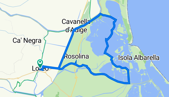 DA 1 Delta del Po anello grande Loreo