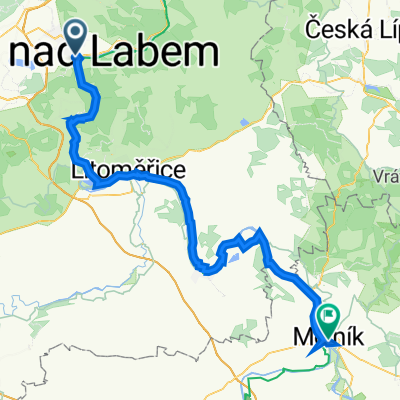 Klášterní 23 nach Palackého 27, Mělník