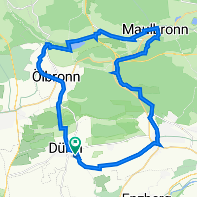 Richard-Wagner-Straße 30, Ölbronn-Dürrn nach Richard-Wagner-Straße 30, Ölbronn-Dürrn