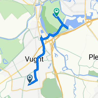 Brabantlaan 8, Vught to Sterrebosweg, 's-Hertogenbosch