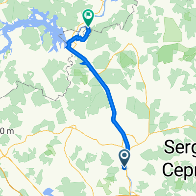 Яхрома до Яхт-клуб Фордевинд улица, 1, Кимрский район