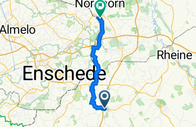 Route in der Bikemap App öffnen