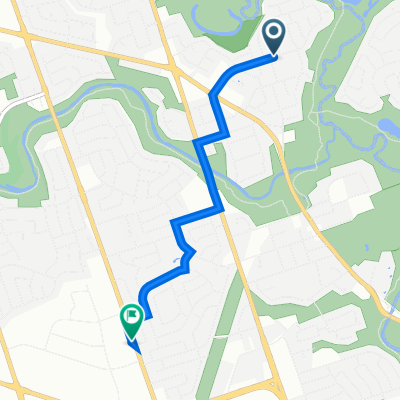 Thistle Down Boulevard 93, Toronto to Kipling Avenue 2109, Toronto