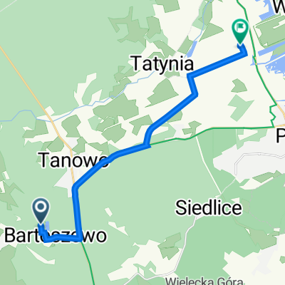Droga bez nazwy, Bartoszewo do Kuźnicka 1, Police