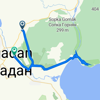 с объездной до смотровой на горняк