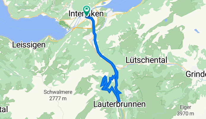 Jungfraustrasse 99, Interlaken nach Jungfraustrasse 70, Interlaken