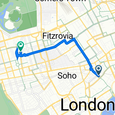 90 Long Acre, London to 22-23 Marylebone High St, London