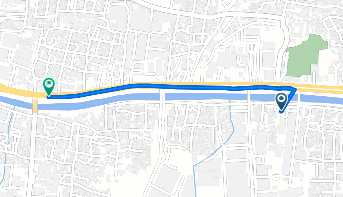 Jalan Pulo Nangka II 29, Kecamatan Cengkareng to Jalan Raya Daan Mogot 31a, Kecamatan Cengkareng