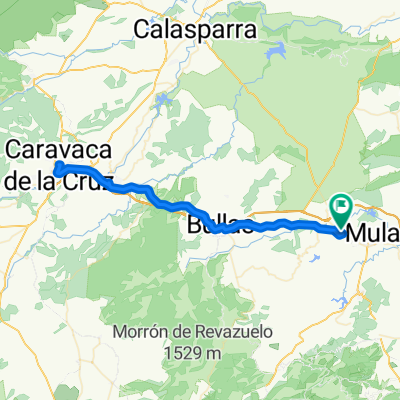 via  verde del noroeste: niño de mula; caravaca de la cruz