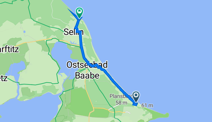 Nordstrand 2A, Göhren nach Seebrücke 4, Sellin