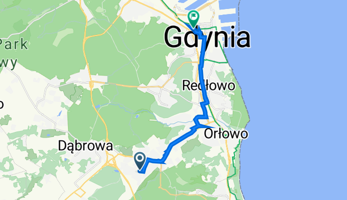 Siewna 16, Gdynia to Dworcowa 5, Gdynia