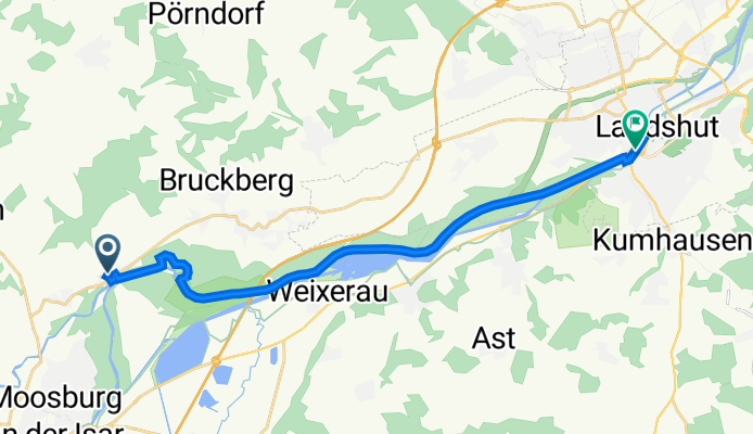 Am Kirchfeld 30A, Wang nach Wittstraße 9, Landshut