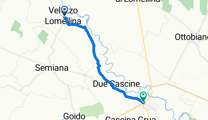 Via Roma 25, Velezzo Lomellina a Piazza della Repubblica 23, Lomello