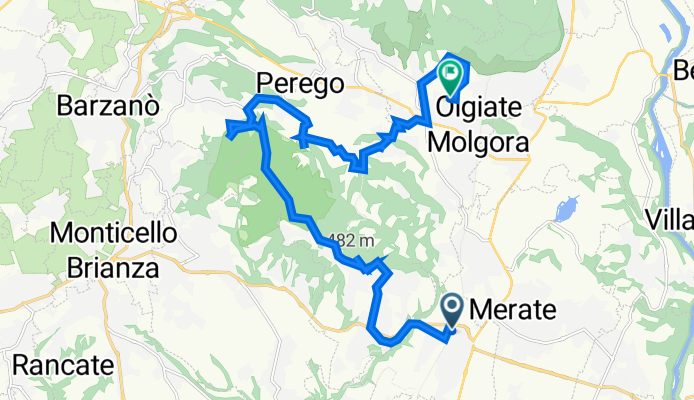 Via Alessandro Volta 3, Cernusco Lombardone a Via Mondonico 8, Olgiate Molgora