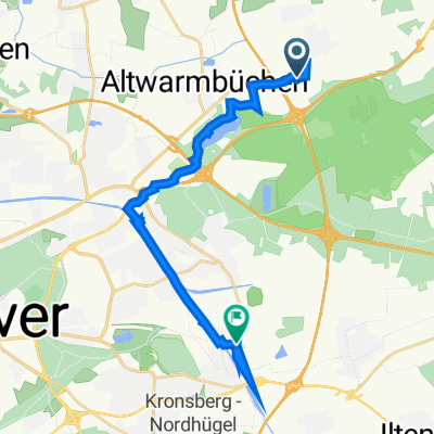 Kirchhorst, Isernhagen nach An der Bahn 2, Hannover