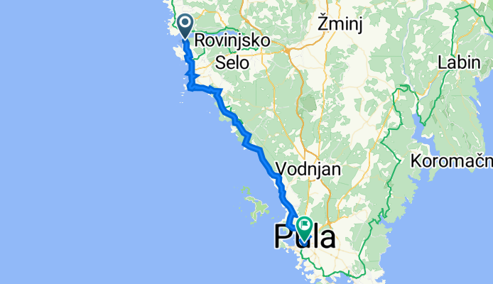Rovinj(Valalta)-Pula