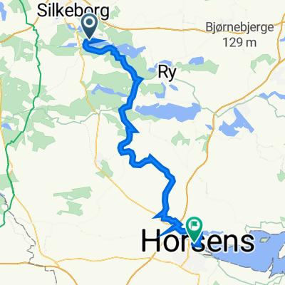 Virklund, Silkeborg to Banegårdsgade 1, Horsens