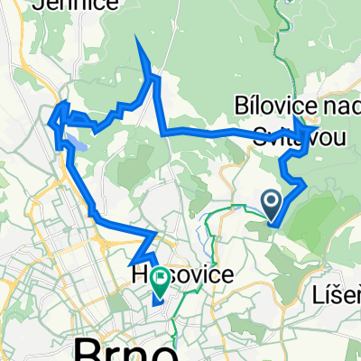 Babická, Brno to Černá Pole E858, Brno