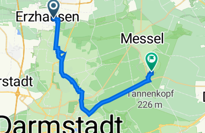 Route in der Bikemap App öffnen
