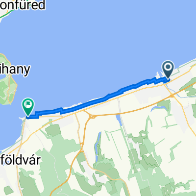 Fő tér 23, Siófok to Rév utca 16, Szántód