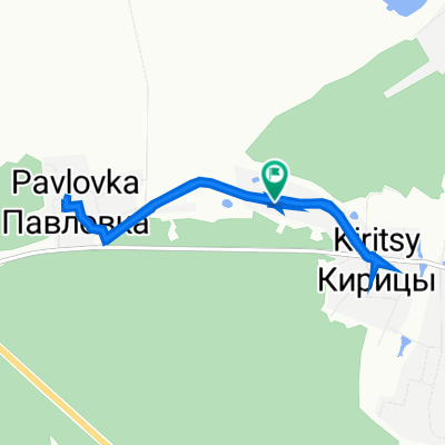 Маршрут в улица Старокуйбышевская, Кирицы