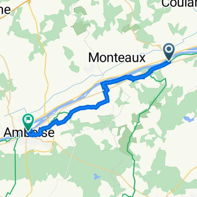 Promenade de Trouillas, Chaumont-sur-Loire to 4 Quai du Général de Gaulle, Amboise