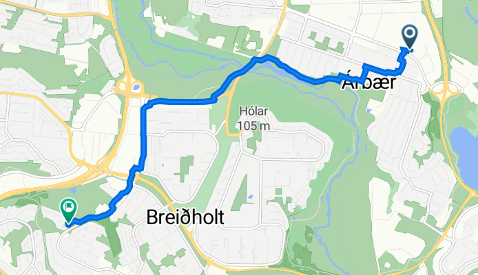 Tunguháls 2, Reykjavík do Þingasel 5, Reykjavík