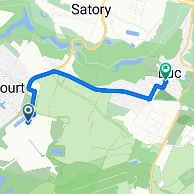 Rue Gordini, Guyancourt à 8 Rue Louis Massotte, Buc
