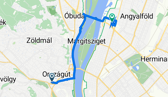 Retek utca 11, Budapest - Karikás Frigyes utca 2, Budapest
