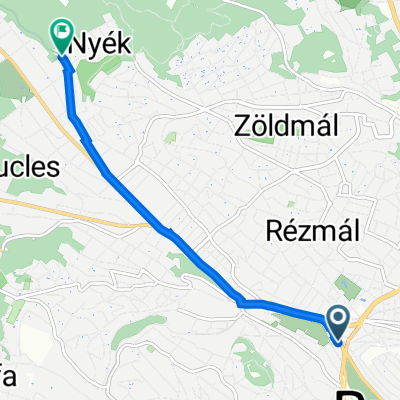 Krisztina körút 11., Budapest to Páfrány utca 24., Budapest