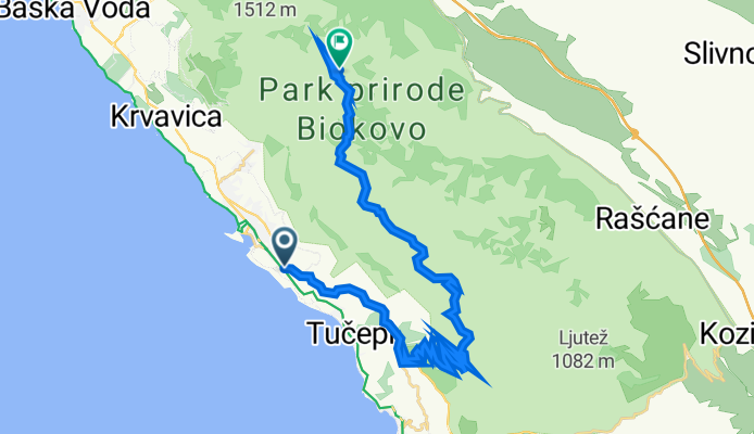 Makarska - Sveti Jure (Biokovo Nature Park HR)