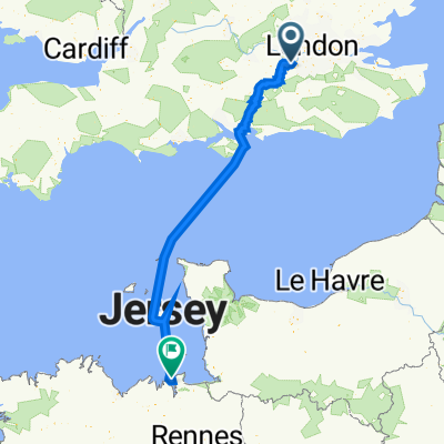 1–17 Crutchfield Lane, Walton-On-Thames to 9 Place Chateaubriand, Saint-Malo
