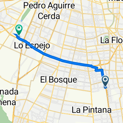 Ruta desde Poiguano 10931, La Pintana