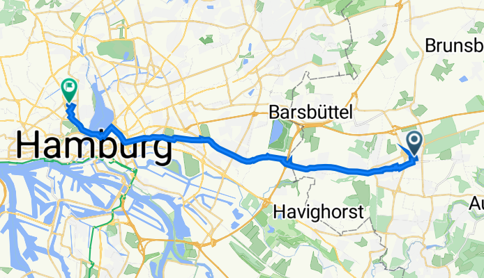 Op den Stüben 26B, Reinbek nach Rutschbahn 18, Hamburg