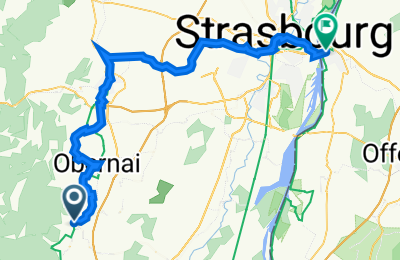 Route in der Bikemap App öffnen
