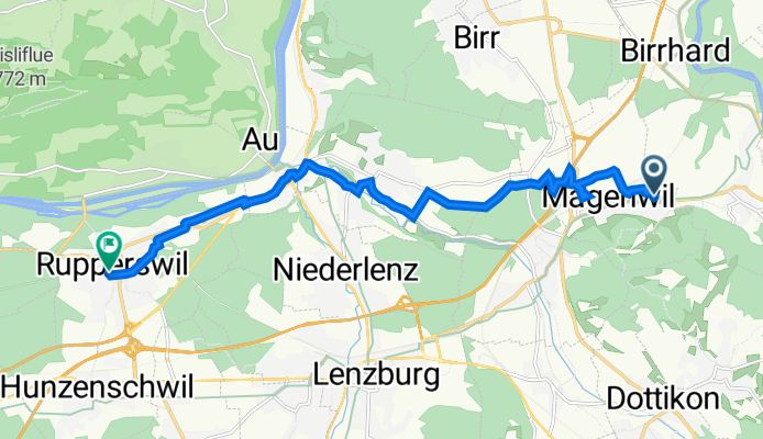 Rasehübelstrasse 5, Mägenwil nach Gartenstrasse 2, Rupperswil